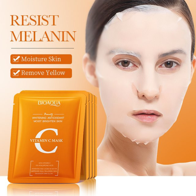 BIOAQUA Vitamin C Gesichtsmaske, Unisex - Bild 1