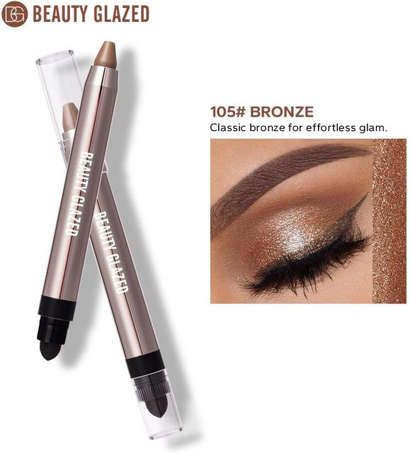 Chic Chroma Beauty Lidschattenstift, Lila, Schimmernd, Creme - Bild 1