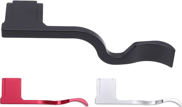 Kamera-Daumengriff aus Aluminiumlegierung mit Blitzschuh-Staubschutzabdeckung für ZFC-Kameras in Schwarz und Multicolour - Bild 1