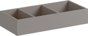 Geberit Schubladeneinsatz Xeno2 in Mel. Holz/grau, B/T/H: 32,3 x 6,2 x 15,0 cm - Bild 1