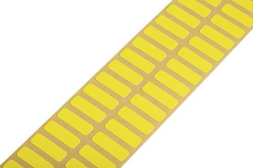WAGO 210-811/000-002 Etiketten für Thermotransferbedruckung, Farbe: Gelb, 3000 Stück, B: 20 mm, H: 7 mm - Bild 1