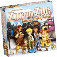 Zug um Zug - Meine erste Reise Brettspiel von Asmodee für Einsteiger - Bild 1