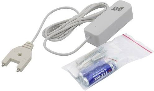 Schabus 200100 WWD 100 Wireless Water Detector Wassermelder mit App-Steuerung und externem Sensor, Weiß - Bild 1