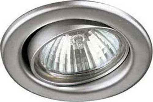 Brumberg Einbauleuchte Halogen Chrom rund GX5,3 50W IP20 - Bild 1