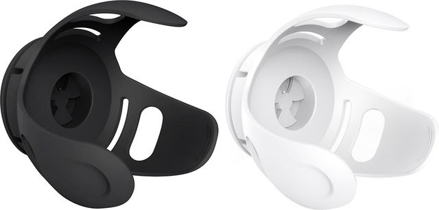 VODOOL Wandhalterung aus Kunststoff für Amazon Echo Dot 5 und 4 in Schwarz mit Kabelmanagement - Bild 1