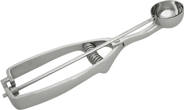 Schneider Eisportionierer aus Edelstahl in Silber, Länge: 24 cm, Durchmesser: 4,4 cm - Bild 1