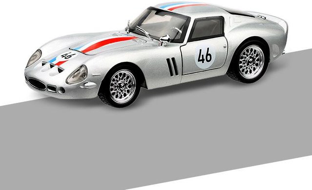 Discover Intime 250 GTO Supersportwagen, Modellauto, 1:32, Metall, silber, ab 18 Jahre - Bild 1