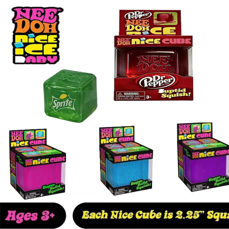 Nee Doh Nice Cube, Weicher Squishy, Silikon, ab 3 Jahre - Bild 2