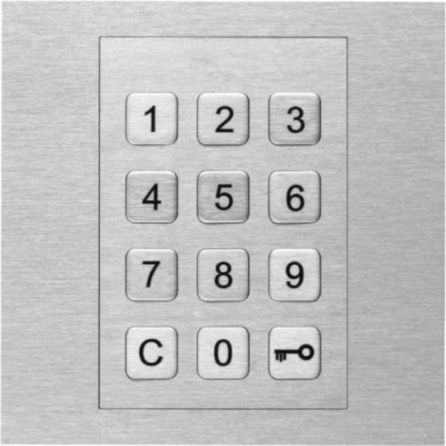 Hager REN232X Codeschloss aus Edelstahl in Silber - Bild 1
