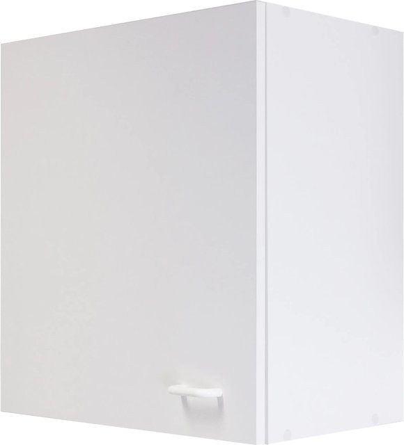 Flex-Well Classic Küchen-Oberschrank Speed Weiß, melaminbeschichtete Spanplatte, B/T/H: 50 x 32 x 54 cm - Bild 1
