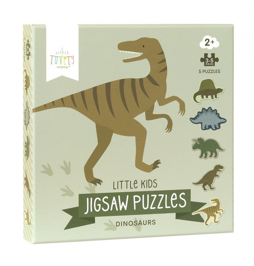 A Little Lovely Company Dinosaurier Puzzle, ab 2 Jahren - Bild 1