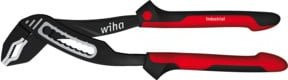 Wiha Wasserpumpenzange Industrial durchgesteckt aus Chrom-Vanadium in Rot, Länge: 250 mm - Bild 1
