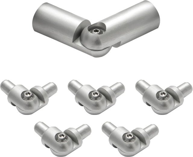 Kordo Eckset Inga für Geländer aus Aluminium in Grau - Bild 1