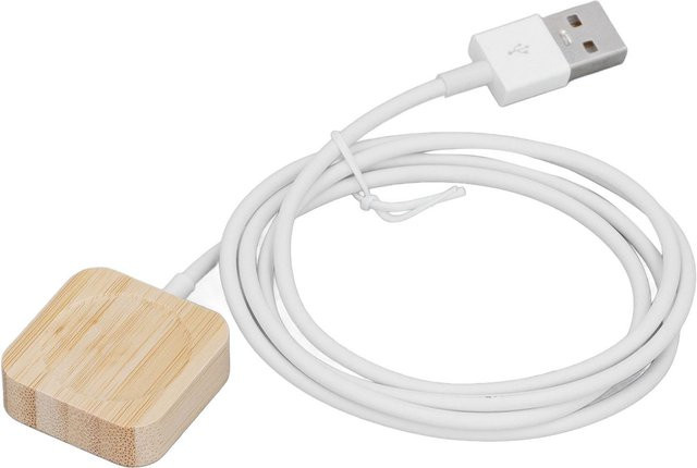 DIYelecs Smartwatch Ladekabel, magnetisch, Bambus, kabellos - Bild 1