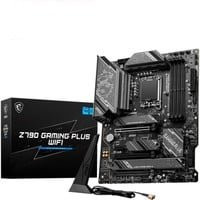 MSI Z790 Gaming Plus WIFI Mainboard ATX mit LGA1700-Sockel, DDR5, Wi-Fi 6E und Bluetooth in Schwarz/Grau - Bild 1