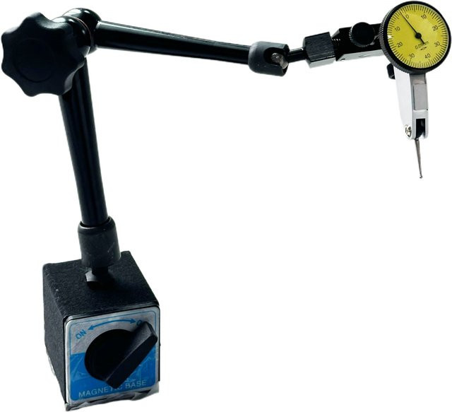 ETOPOO Magnetischer Anzeigeständer für Messuhren und Mikrometer in Schwarz - Bild 1