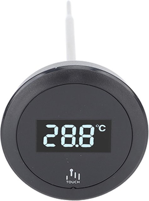OutsideWorld Digitales Touchscreen-Thermometer mit Edelstahlsonde, IP65 Wasserdicht, Schwarz - Bild 1