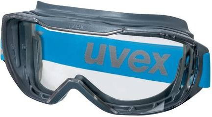 Uvex megasonic Vollsichtbrille Grau Blau aus Kunststoff - Bild 1