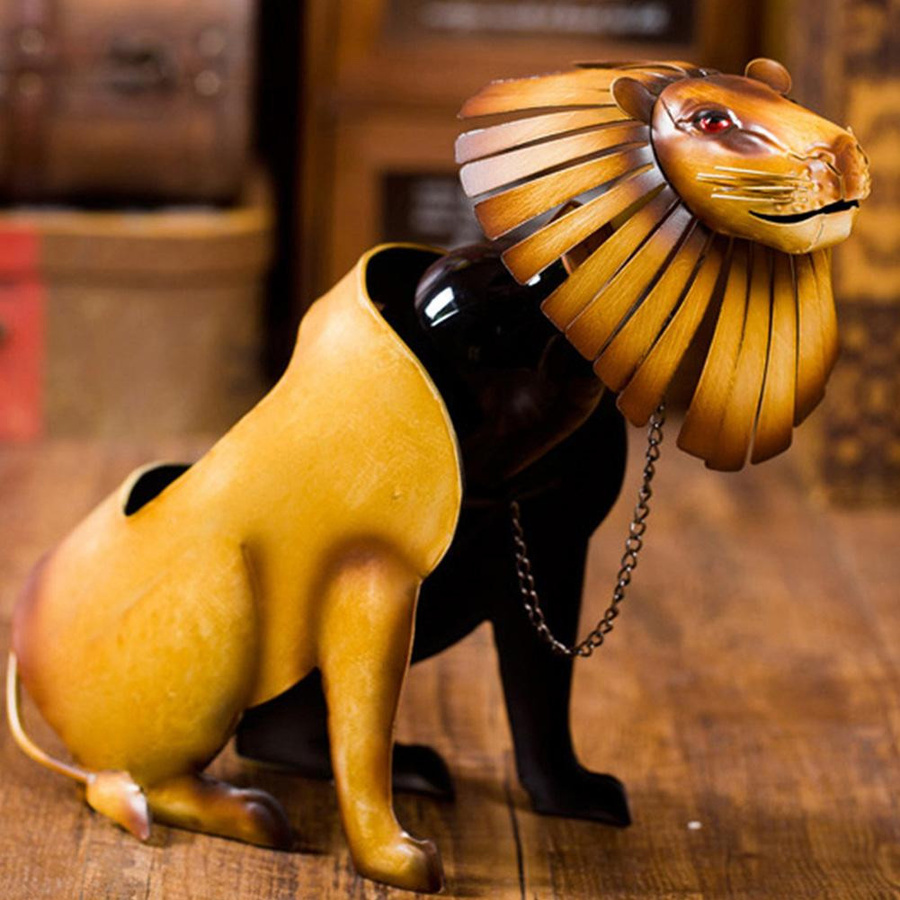 KONNWEI Tierfigur Weinregal aus Eisen für die Tischdekoration - Bild 5