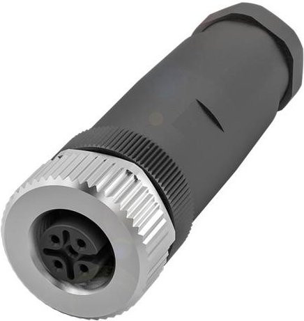 Balluff BCC06W9 Sensor-Aktor-Steckverbinder unkonfektioniert in Schwarz - Bild 1