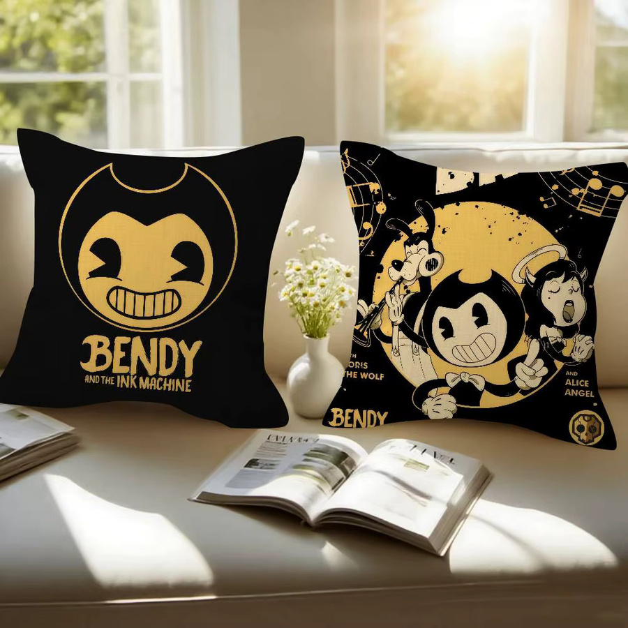 Beast Kingdom Kissenbezug Bendy and the Ink Machine quadratisch 30 x 30 cm - Bild 4