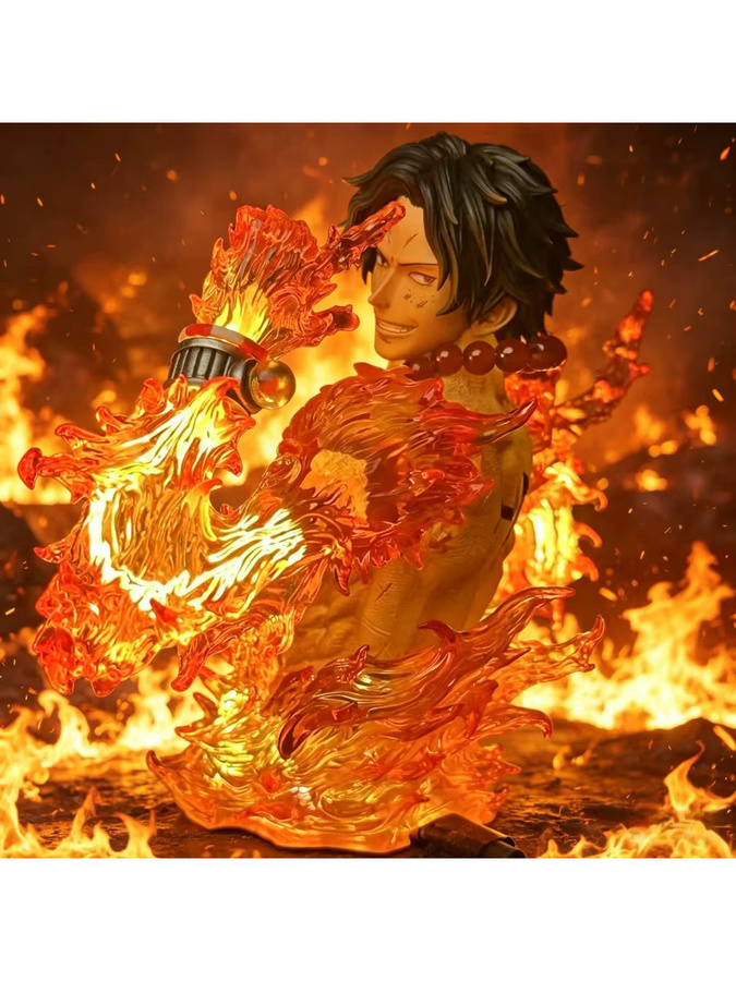 Bandai One Piece Ace Figur, Actionfigur, Leuchtende Statue - Bild 5