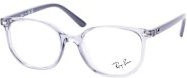 Ray-Ban RY 9097V Brille, Quadratisch, Vollrand, Kunststoff, Unisex, grau transparent - Bild 1