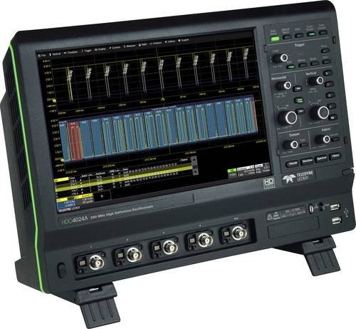 Teledyne LeCroy HDO4024A Digital-Oszilloskop 200MHz 10 GSa/s 12.5 Mpts 12 Bit in Schwarz - Bild 1
