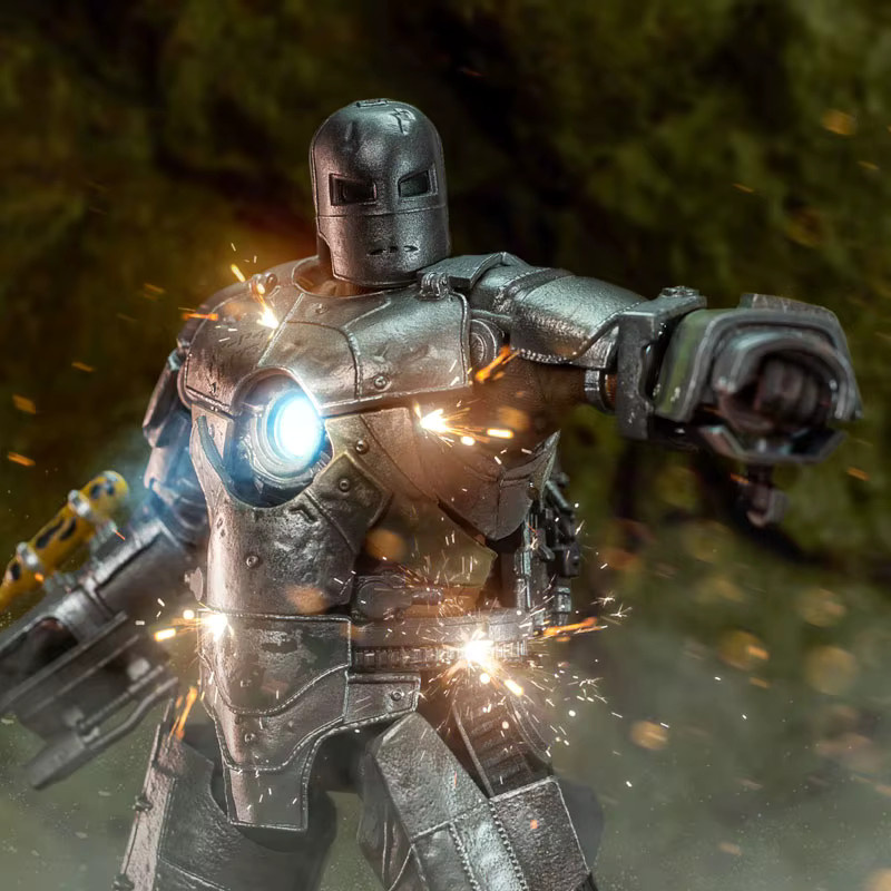 Hottoys Marvel Iron-Man, Einzelfigur, Rot, Metall - Bild 3