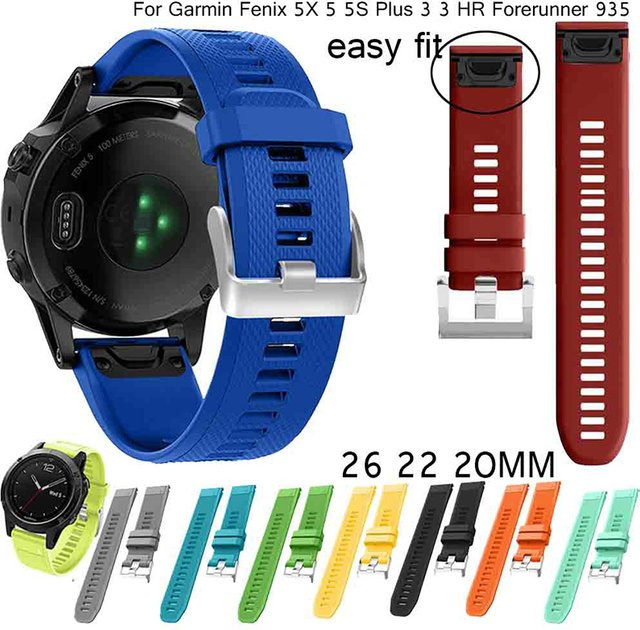 Mosizave Uhrenarmband Silikon, Unisex - Bild 1
