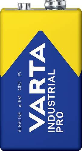 Varta 9V Block-Batterie Alkali-Mangan Gelb 272 Stück - Bild 1