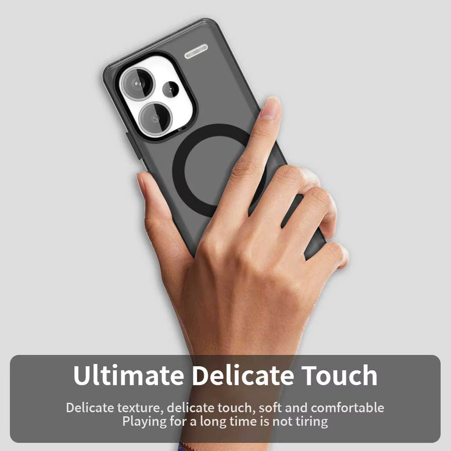 Magnetische kabellose Schutzhülle für Xiaomi Redmi Note 13 12 Pro 14C 13C A3 A5 in Candy Farben - Bild 5
