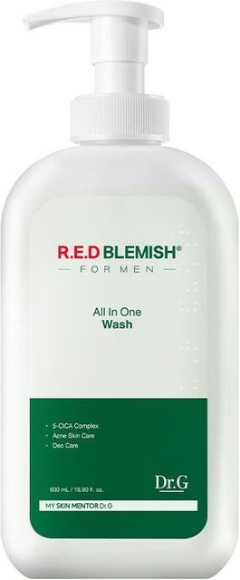 Dr.G Red Blemish All-in-One Reinigungsschaum, 500 ml, Herren - Bild 1