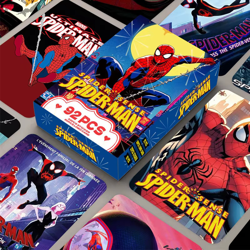 Hot Toys Marvel Spider-Man Lomo-Karten, Sammelkarten, 92 Stück/Box - Bild 2