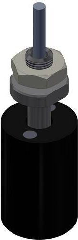 REED Electronics R1/8-PMU-L56-HUB25-1mPVC Schwimmerschalter 230 V/AC 1 Öffner IP67 Schwarz - Bild 1