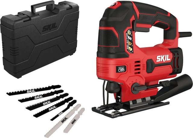 Skil Pendel-Stichsäge 4531GA in Rot mit 680 W Leistung - Bild 1