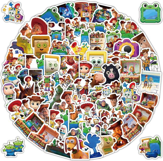 Disney Toy Story Aufkleber, 100 Stück - Bild 1