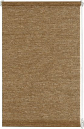 GARDINIA Rollo Easyfix in Nougat Braun aus Polyester, B: 120 cm, H: 150 cm - Bild 1