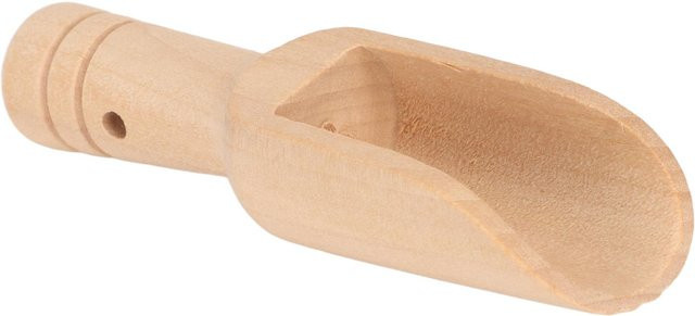 10 Stück Badesalzschaufeln aus Holz von Igeteck in Braun, polierte Oberfläche, B/H: 2,4 x 7,6 cm - Bild 1