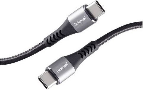 Intenso USB-C Lade- und Datenkabel Schwarz 1,5m 60 Watt - Bild 1