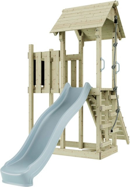 OutdoorToys Spielturm Tromso, Eisblau, Holz, ab 3 Jahre - Bild 1