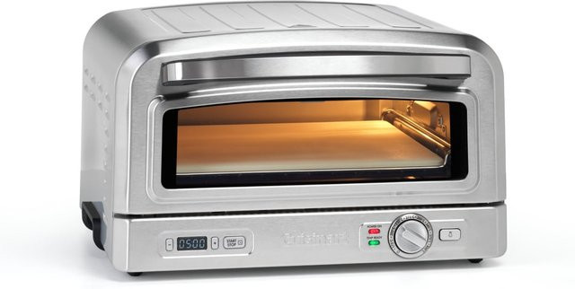 Cuisinart Pizzaofen CPZ120E aus Edelstahl in Silber mit Timer - Bild 1