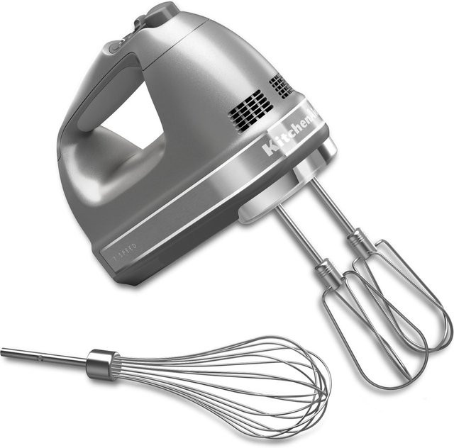 KitchenAid Handrührer 5KHM7210ECU in Silber mit Kunststoffzubehör - Bild 1