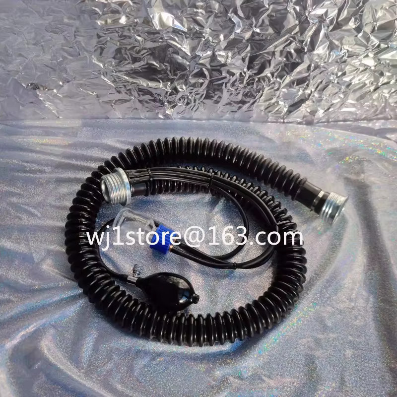 HAOYUNMA Gasmaske Metall-Luftschlauchverbinder aus Messing in Schwarz - Bild 4