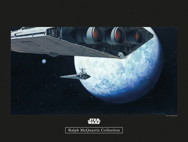 Komar Wandbild Star Wars Orbit Paper Poster Multicolor B: 40 cm, H: 30 cm - Bild 1