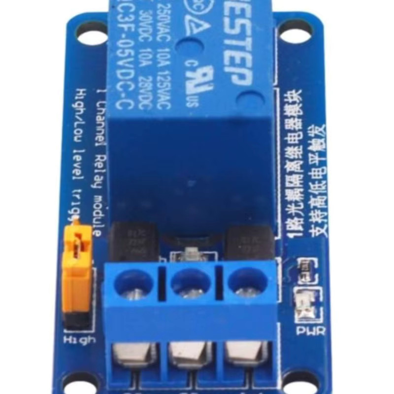 1-Kanal Dual-Optokoppler Isoliertes Trigger-Relaismodul für hohe und niedrige Pegel in Blau - Bild 4