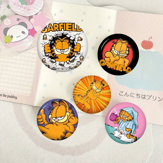 Mesuca Anstecknadeln, Katzen-G-Garfield-Pins, Unisex - Bild 1