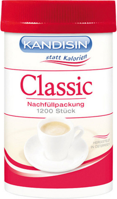 Kandisin Classic Süßstoff Nachfüllpackung 90 g - Bild 1