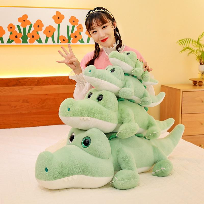 Krokodil Plüschtier Dschungelgrün 100cm - Bild 2