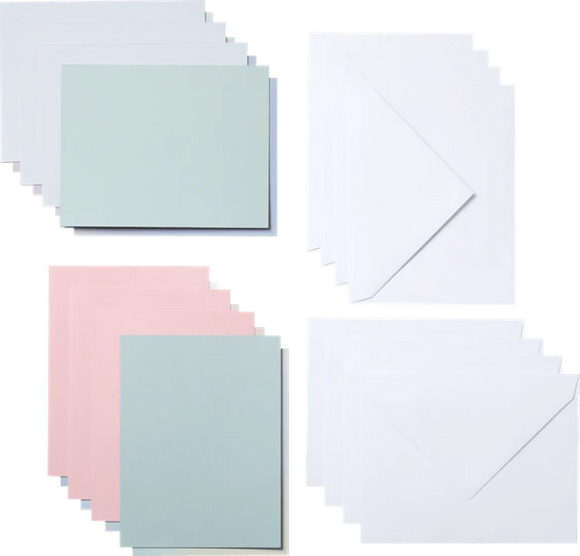 Cricut Cut-Away Cards Pastel A2 Multicolour 8er-Pack B/H: 10,8 x 14 cm - Bild 1